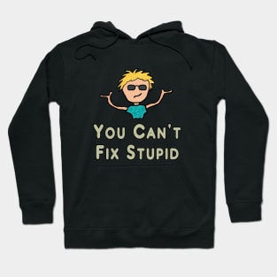 You Can't Fix Stupid Hoodie